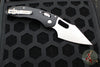 Microtech Stitch RAM LOK Knife- Black Fluted Aluminum Handle- Stonewash Blade 169RL-10 FL