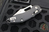 Microtech Stitch RAM LOK Knife- Black Fluted Aluminum Handle- Apocalyptic Part Serrated Blade 169RL-11 APFL