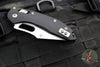 Microtech Stitch RAM LOK Knife- Black Fluted G-10 Handle- Stonewash Part Serrated Blade 169RL-11 FLGTBK