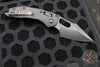 Microtech Stitch RAM LOK Knife- Fluted Carbon Fiber Handle- Black DLC Blade 169RL-1 DLCTFLCFS