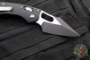 Microtech Stitch RAM LOK Knife- Black Fluted G-10 Handle- Black Blade 169RL-1 FLGTBK