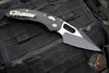 Microtech Stitch RAM LOK Knife- Black Fluted Aluminum Handle- Black Blade 169RL-1 FL