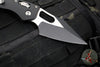 Microtech Stitch RAM LOK Knife- Black Fluted Aluminum Handle- Black Blade 169RL-1 FL