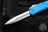 Microtech Hera II OTF Knife- MINI- Bayonet Edge- Blue Handle- Stonewash Blade 1701M-10 BL