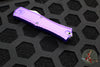 Microtech Hera II OTF Knife- MINI- Bayonet Edge- Purple Handle- Stonewash Blade 1701M-10 PU