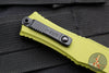 Microtech Hera II OTF Knife- MINI- Bayonet Edge- Green Handle- Black Blade 1701M-1 OD