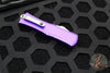 Microtech Hera II OTF Knife- MINI- Bayonet Edge- Purple Handle- Satin Blade 1701M-4 PU