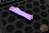 Microtech Hera II OTF Knife- MINI- Bayonet Edge- Purple Handle- Satin Blade 1701M-4 PU