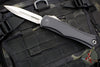 Microtech Hera II XL OTF Knife- Double Edge- Black Handle- Apocalyptic Blade 1702-10 AP