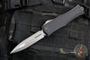 Microtech Hera II XL OTF Knife- Double Edge- Black Handle- Apocalyptic Blade 1702-10 AP