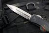 Microtech Hera II XL OTF Knife- Double Edge- Black Handle- Apocalyptic Blade 1702-10 AP