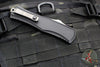 Microtech Hera II XL OTF Knife- Double Edge- Black Handle- Apocalyptic Blade 1702-10 AP