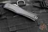 Microtech Hera II XL OTF Knife- Double Edge- Black Handle- Apocalyptic Blade 1702-10 AP