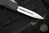 Microtech Hera II XL OTF Knife- Double Edge- Black Handle- Stonewash Blade 1702-10