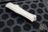 Microtech Hera II XL OTF Knife- Double Edge- Natural Clear Finished Handle- Apocalyptic Blade 1702-10 APNC