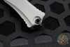 Microtech Hera II XL OTF Knife- Double Edge- Natural Clear Finished Handle- Black Blade 1702-1 NC