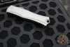 Microtech Hera II XL OTF Knife- Double Edge- Natural Clear Finished Handle- Black Blade 1702-1 NC