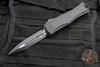 Microtech Hera II XL OTF Knife- Tactical- Double Edge- Black Handle- Black Blade 1702-1 T