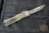 Microtech Hera II OTF Knife- MINI- Single Edge- Outbreak Handle- Outbreak Black Blade 1703M-1 OBDS