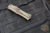 Microtech Hera II OTF Knife- MINI- Single Edge- Outbreak Handle- Outbreak Black Blade 1703M-1 OBDS