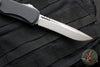 Microtech Hera II XL OTF Knife- Recurve Edge- Black Handle- Apocalyptic Blade 1705-10 AP