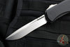 Microtech Hera II XL OTF Knife- Recurve Edge- Black Handle- Stonewash Blade 1705-10