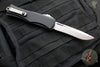 Microtech Hera II XL OTF Knife- Recurve Edge- Black Handle- Stonewash Blade 1705-10
