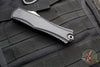 Microtech Hera II XL OTF Knife- Recurve Edge- Black Handle- Stonewash Blade 1705-10