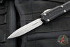 Microtech Makora- Double Edge- Black With Apocalyptic Plain Edge 206-10 APS