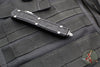 Microtech Makora- Double Edge- Black With Apocalyptic Plain Edge 206-10 APS
