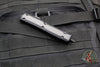 Microtech Makora- Double Edge- Tactical- Black Handle With Carbon Fiber Inlay- Black Plain Edge 206-1 TCFIS