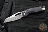 Microtech Knives- M.S.I. Ram-Lok Folder- Fluted Black G-10 Handle- Apocalyptic Plain Edge Blade 210-10 APFLGTBK