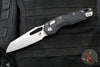 Microtech Knives- M.S.I. Ram-Lok Folder- Frag Pattern Black G-10 Handle- Stonewash Plain Edge Blade 210-10 FRGTBK