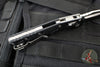 Microtech Knives- M.S.I. Ram-Lok Folder- Frag Pattern Black G-10 Handle- Stonewash Plain Edge Blade 210-10 FRGTBK