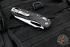 Microtech Knives- M.S.I. Ram-Lok Folder- Frag Pattern Black G-10 Handle- Stonewash Plain Edge Blade 210-10 FRGTBK
