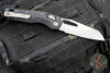 Microtech Knives- M.S.I. Ram-Lok Folder- Fluted Black G-10 Handle- Apocalyptic Part Serrated Edge Blade 210-11 APFLGTBK