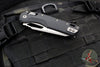 Microtech Knives- M.S.I. Ram-Lok Folder- Fluted Black G-10 Handle- Apocalyptic Part Serrated Edge Blade 210-11 APFLGTBK