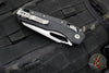 Microtech Knives- M.S.I. Ram-Lok Folder- Black Tri-Grip Injection Molded Handle- Apocalyptic Full Serrated Edge Blade 210T-12 APPMBK