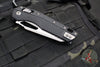 Microtech Knives- M.S.I. Ram-Lok Folder- Black Tri-Grip Injection Molded Handle- Apocalyptic Full Serrated Edge Blade 210T-12 APPMBK