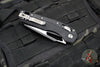 Microtech Knives- M.S.I. Ram-Lok Folder- Black Tri-Grip Injection Molded Handle- Black Plain Edge Blade- Bead Blast Hardware 210T-1 PMBK
