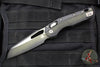 Microtech Knives- M.S.I. Ram-Lok Folder- Bazooka Green/Black Finished Tri-Grip Injection Molded Handle- Cerakoted Bazooka Green Plain Edge Blade 210T-1 PMFBO