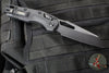 Microtech Knives- M.S.I. Ram-Lok Folder- Tactical- Black Tri-Grip Injection Molded Handle- Black Plain Edge Blade- Black Hardware 210T-1 TPM