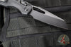 Microtech Knives- M.S.I. Ram-Lok Folder- Tactical- Black Tri-Grip Injection Molded Handle- Black Plain Edge Blade- Black Hardware 210T-1 TPM