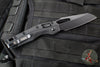 Microtech Knives- M.S.I. Ram-Lok Folder- Tactical- Black Tri-Grip Injection Molded Handle- Black Plain Edge Blade- Black Hardware 210T-1 TPM