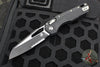 Microtech Knives- M.S.I. Ram-Lok Folder- Black Tri-Grip Injection Molded Handle- Black Part Serrated Edge Blade- Bead Blast Hardware 210T-2 PMBK