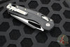 Microtech Knives- M.S.I. Ram-Lok Folder- Black Tri-Grip Injection Molded Handle- Black Part Serrated Edge Blade- Bead Blast Hardware 210T-2 PMBK