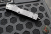 Microtech Combat Hellhound Razor OTF Knife- Tactical- Black Handle- Black Plain Edge Blade 219R-1 TS