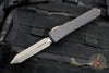 Microtech Ultratech OTF Knife- Spartan Edge- Carbon Fiber Top- Bronzed Apocalyptic Blade 223-13 APCFS SN04