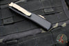 Microtech Ultratech OTF Knife- Spartan Edge- Carbon Fiber Top- Bronzed Apocalyptic Blade 223-13 APCFS SN04