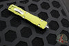 Microtech Dirac OTF Knife- Double Edge- OD Green Handle- Stonewash Full Serrated Blade 225-12 OD